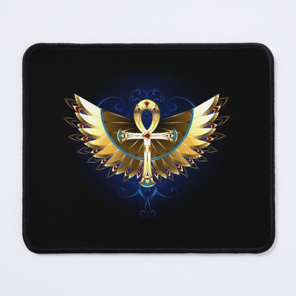 Item preview, Gold Ankh with Wings designed and sold by Blackmoon9.