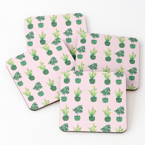 Item preview, Pink Cactus Houseplants designed and sold by stevie-kay.