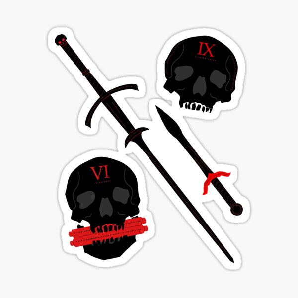 The Locked Tomb Sticker Pack Sticker