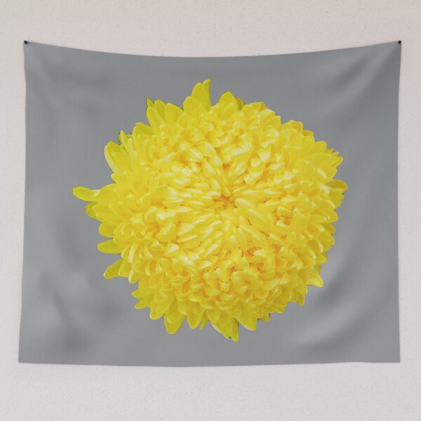 Item preview, Yellow Chrysanthemum Floral Photo Cutout designed and sold by ellenhenry.