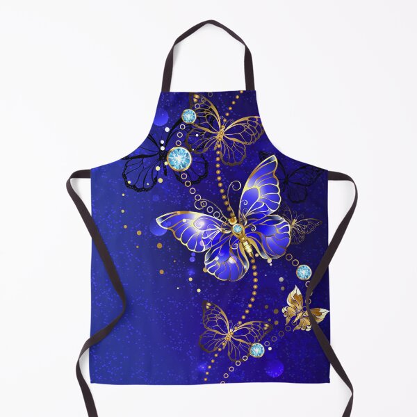 Item preview, Blue Background with Sapphire Butterfly designed and sold by Blackmoon9.