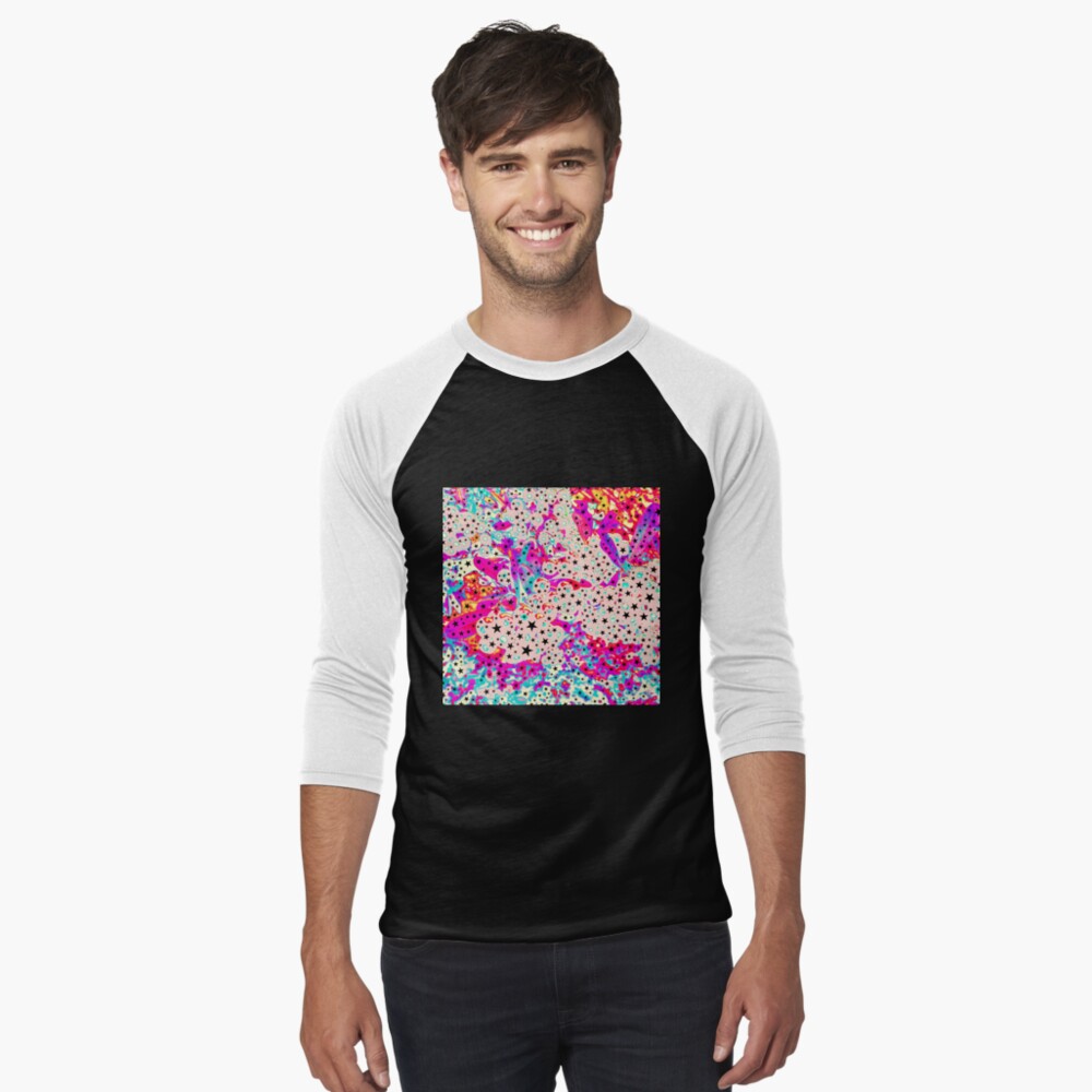 Item preview, Baseball ¾ Sleeve T-Shirt designed and sold by OneDayArt.