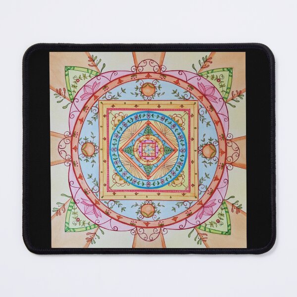 Item preview, Watercolor Mandala: Summer Waves designed and sold by Delphine HIBOU.