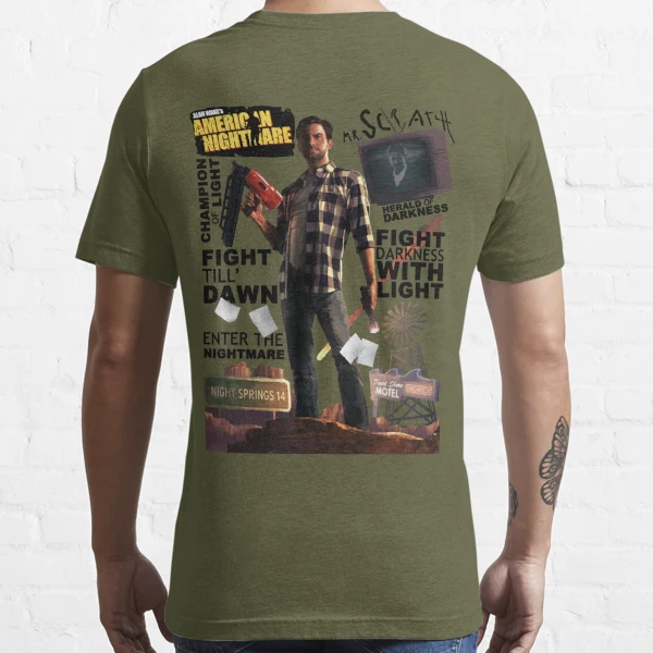 Alan Wake's American Nightmare Essential T-Shirt for Sale by red-leaf