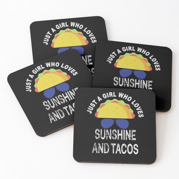 Item preview, Just A Girl Who Loves Sunshine And Tacos designed and sold by FridPix.