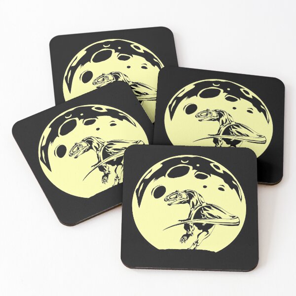 Item preview, dinosaurs on the moon 22 designed and sold by Nikmay Design.