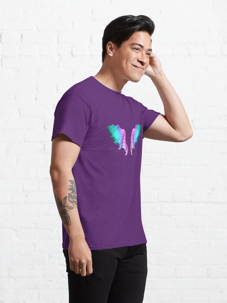 Alternate view of Wings #fractal art Classic T-Shirt