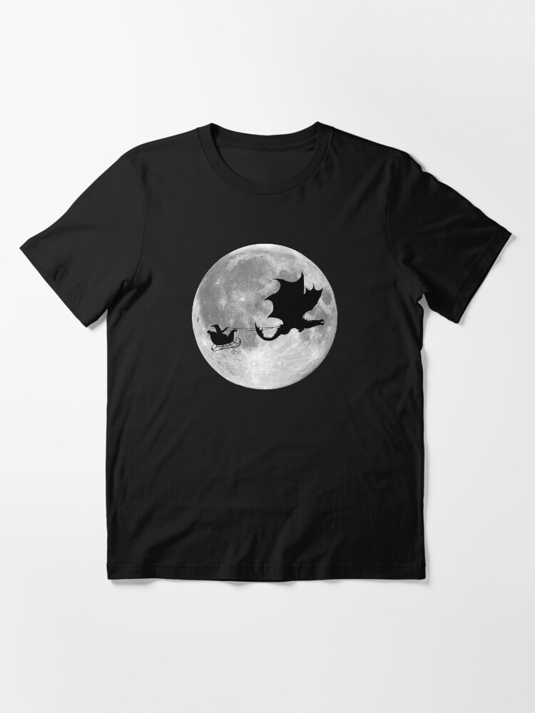 Alternate view of Santa Claus Dragon Rider Sleigh Ride Essential T-Shirt