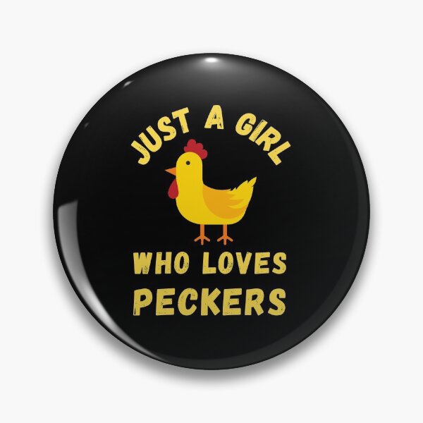 Item preview, Just a girl who loves peckers designed and sold by Designforoz.