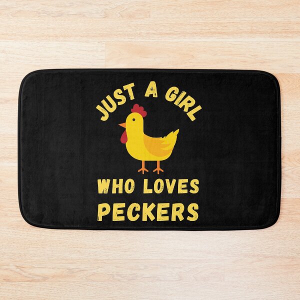 Item preview, Just a girl who loves peckers designed and sold by Designforoz.