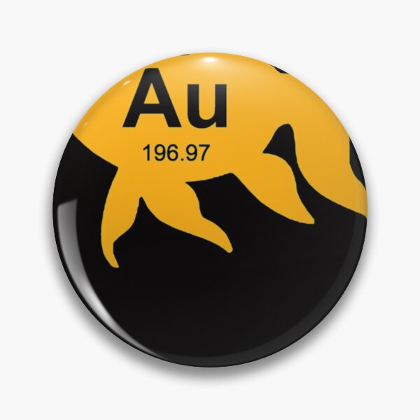 Item preview, Periodic Table Elemental Gold Fish Essential designed and sold by Tabithashop.
