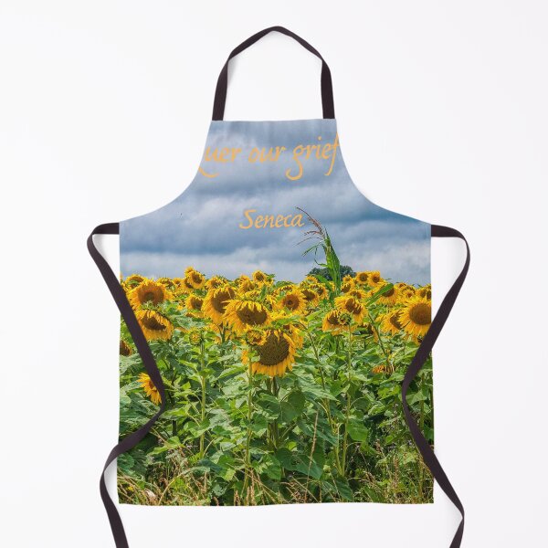 Item preview, Sunflowers in a field with dark sky designed and sold by Photopat.