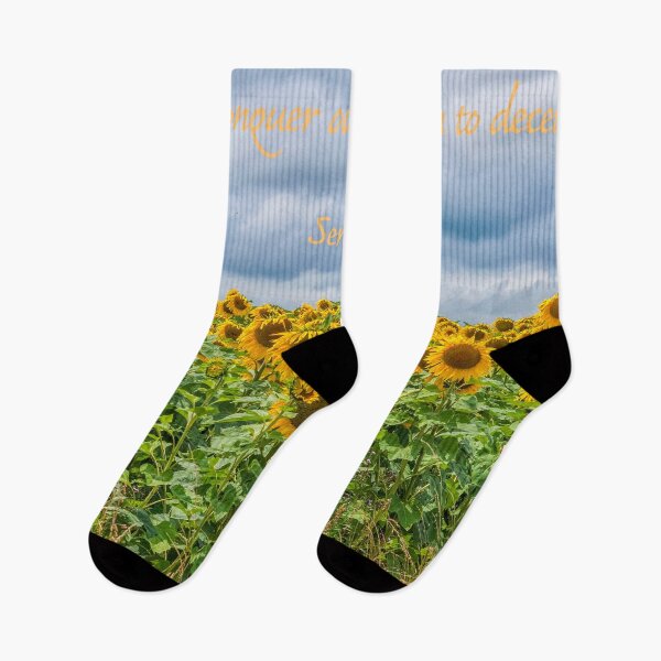 Item preview, Sunflowers in a field with dark sky designed and sold by Photopat.
