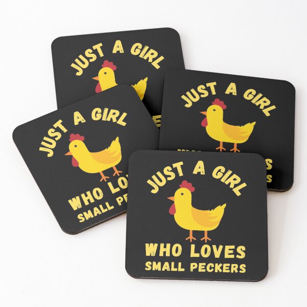 Item preview, Just a girl who loves small peckers designed and sold by Designforoz.