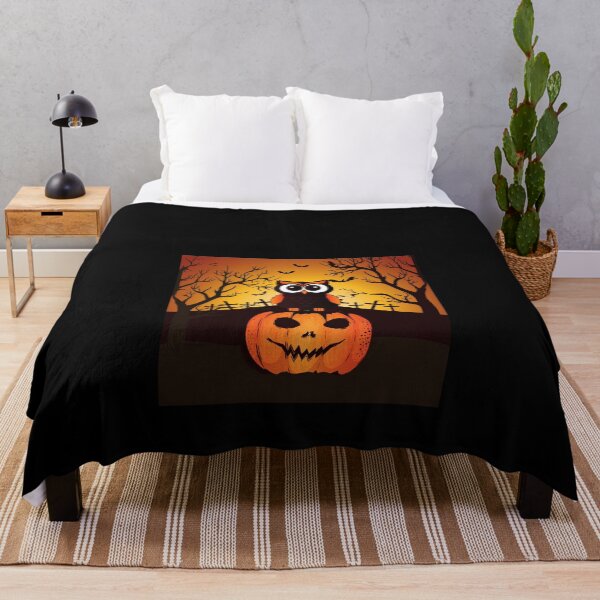 Item preview, Funny Halloween Pumpkin Owl designed and sold by GBDesigner.