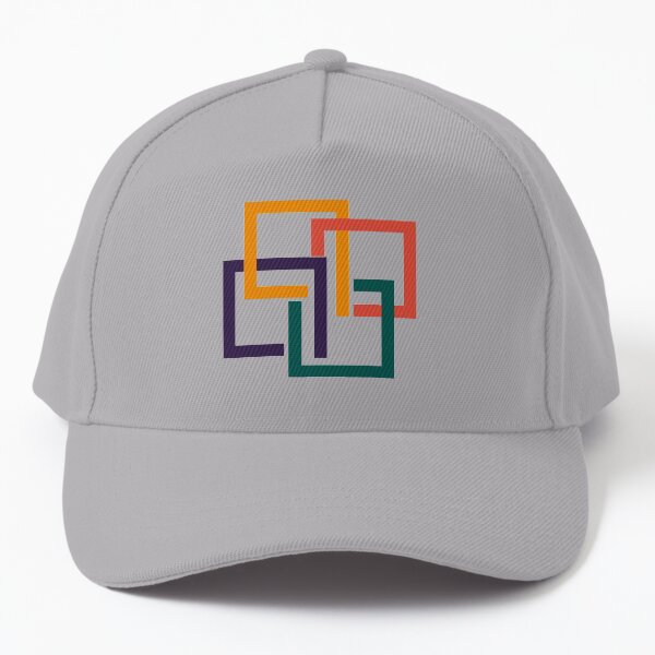 Mid century Geometric pattern modern elegant Baseball Cap