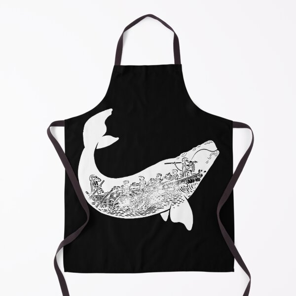 Item preview, white whale and whaler designed and sold by DrTigrou.