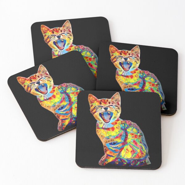 Item preview, Rainbow colorful popcat art designed and sold by Grewtrel.