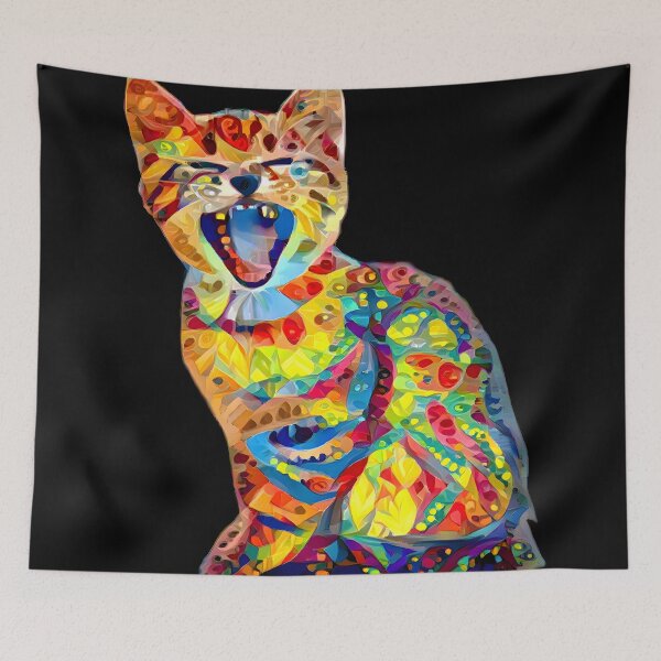 Item preview, Rainbow colorful popcat art designed and sold by Grewtrel.