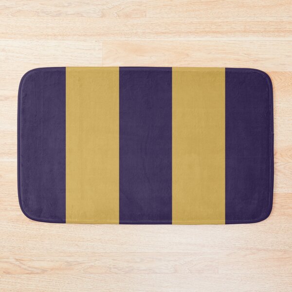 Item preview, Large NAVY and GOLD Vertical STRIPES designed and sold by RachelMacht.