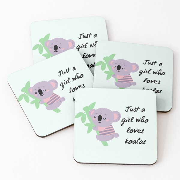 Item preview, Just A Girl Who Loves Koalas designed and sold by Nesro34.