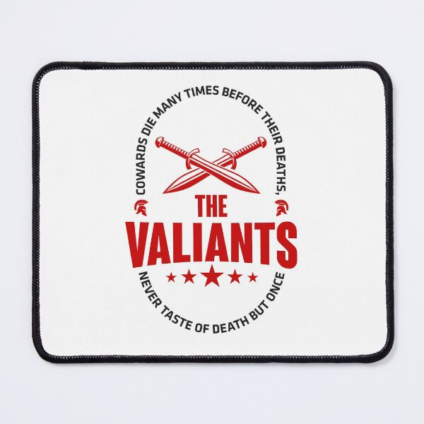 Item preview, Cowards Die many times before their Death, The Valiants never taste of Death nut Once designed and sold by Styllz.