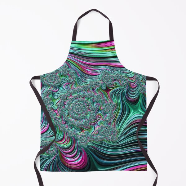 Item preview, Abstract Teal & Pink Swirly Fractal Ribbons designed and sold by SXW Designs.