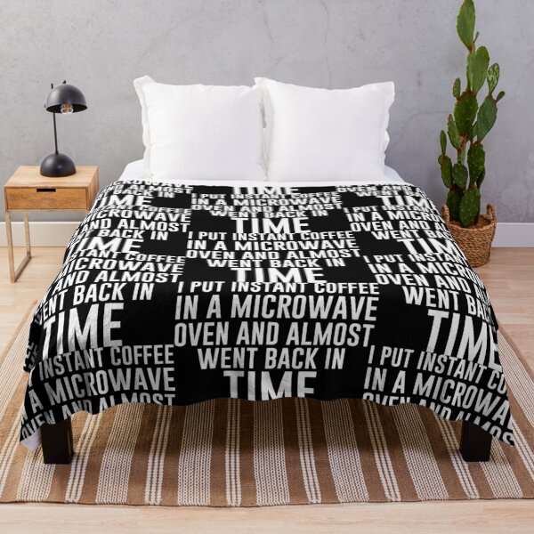 Item preview, I put instant coffee in a microwave oven and almost went back in time - Funny Vegetarian Present For Mom, Dad And Friend designed and sold by Aymanclothings.