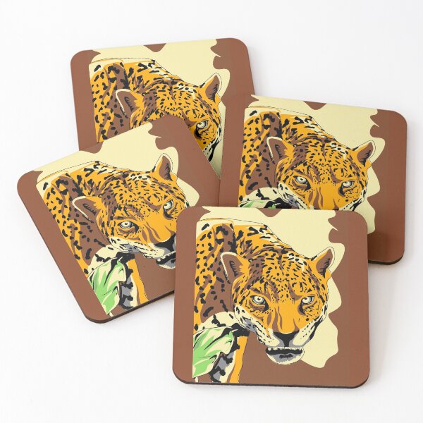 Item preview, Jaguar artwork- animal illustration designed and sold by ASAK-arts.