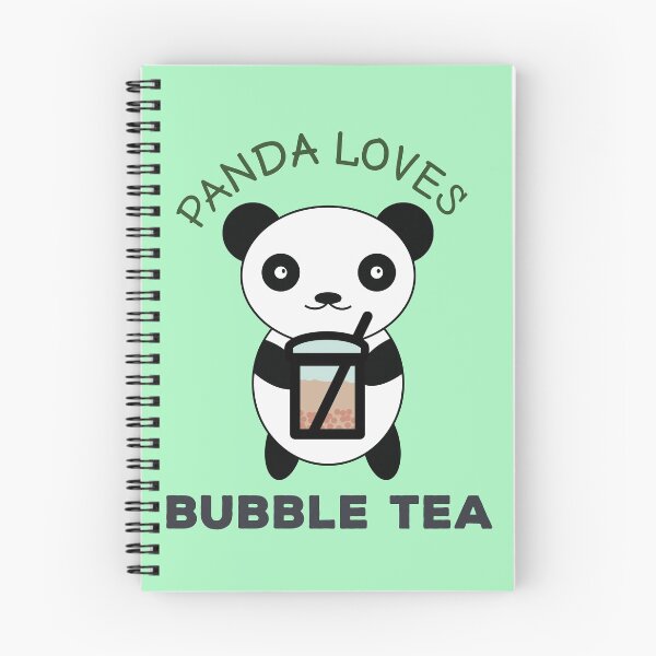 Item preview, Panda loves bubble tea  designed and sold by AGPAdesign.