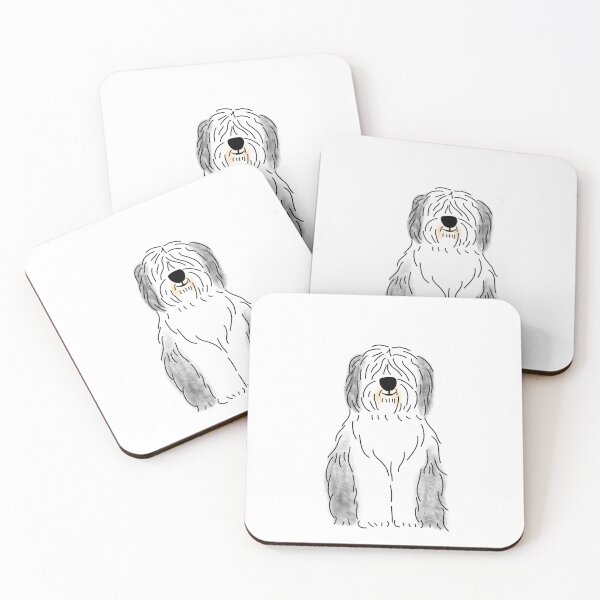 Item preview, Old English Sheepdog designed and sold by RMPIllustration.