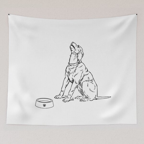 Item preview, Hungry dog. designed and sold by Lellabuddy.