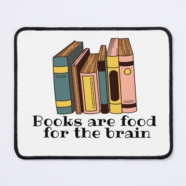 Item preview, Books are good for the brain designed and sold by priyankajustine.