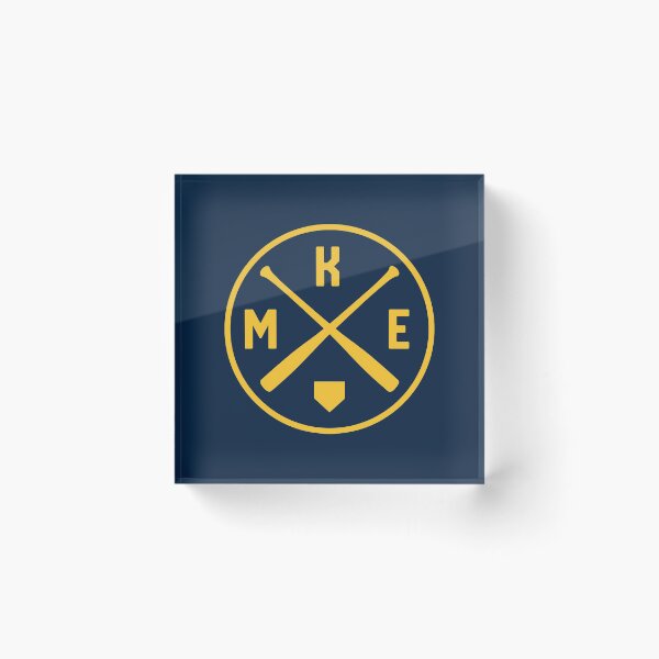 Item preview, Parche MKE de bate de béisbol clásico de Milwaukee designed and sold by toutwearapparel.