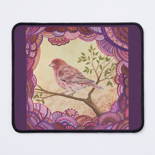 Item preview, Pinzón morado (en acuarela) designed and sold by Delphine HIBOU.