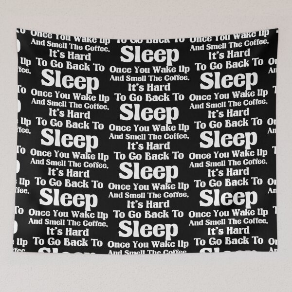 Item preview, Once you wake up and smell the coffee, it’s hard to go back to sleep - Funny Vegetarian Present For Mom, Dad And Friend designed and sold by Aymanclothings.