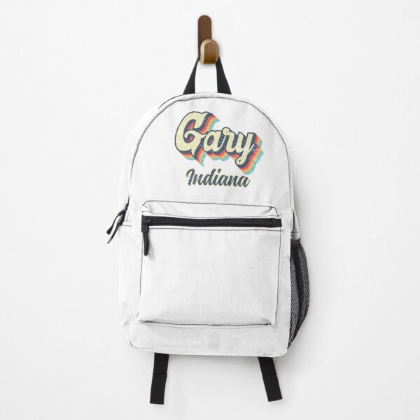 Item preview, Gary City Indiana Retro Vintage 70s rainbow designed and sold by Teelogic.
