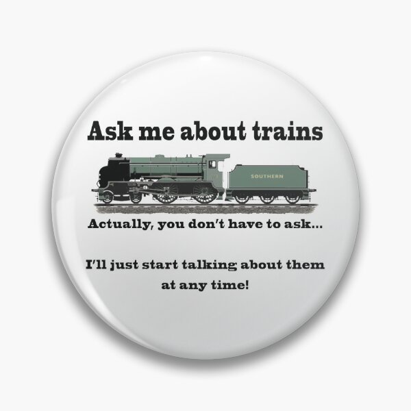 Item preview, Funny For Train Fans Ask Me About Trains Trainspotter Steam Train Model Trains  3689 designed and sold by kennethsteele12.