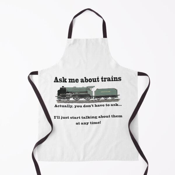 Item preview, Funny For Train Fans Ask Me About Trains Trainspotter Steam Train Model Trains 3689 designed and sold by kennethsteele12.