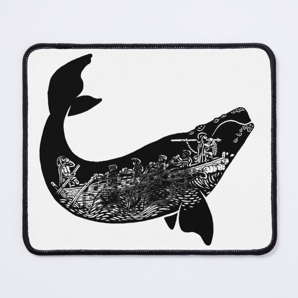 Item preview, right whale and whaler designed and sold by DrTigrou.