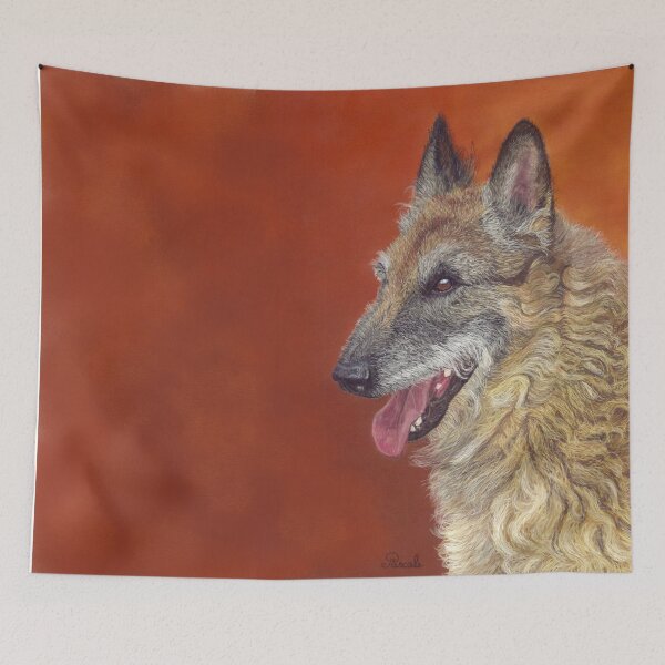 Item preview, Laekenois portrait designed and sold by BelgianDogs.
