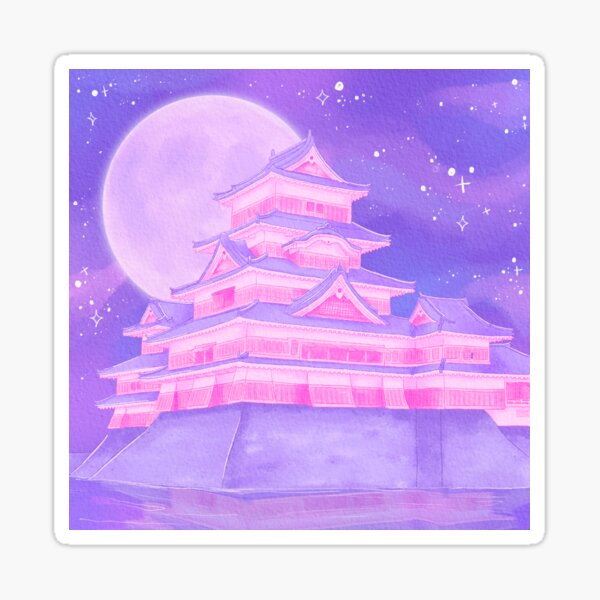 Matsumoto Japanese Castle Sticker
