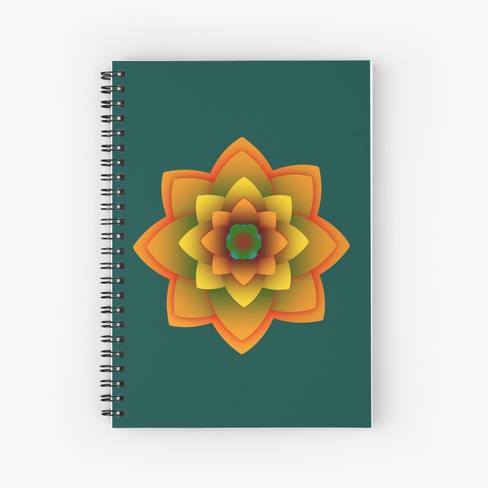 Item preview, Spiral Notebook designed and sold by vkdezine.