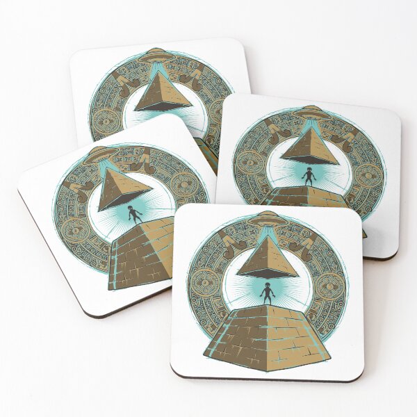 Item preview, Secret Behind Aliens And Pyramid designed and sold by Vector Scout Lab.