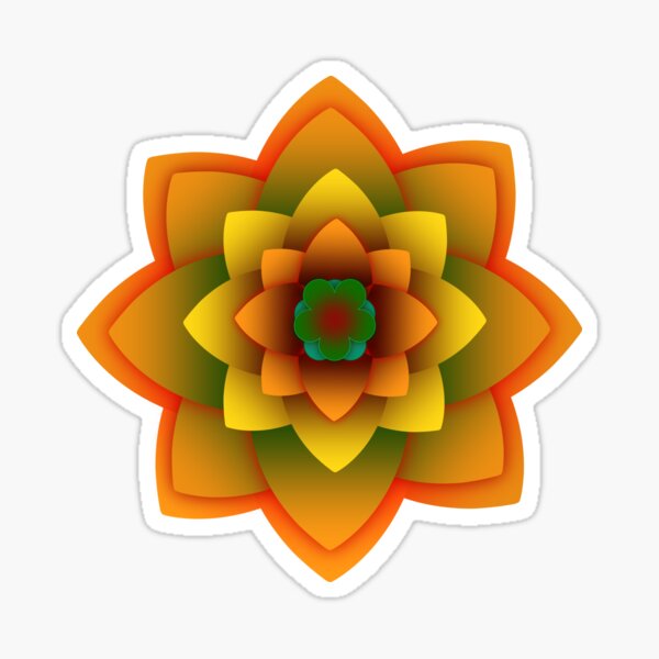 Starlight Mandala Series Sticker