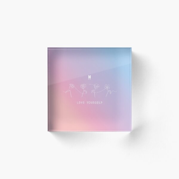 BTS LOVE YOURSELF - PERFECT TAPESTRY Acrylic Block