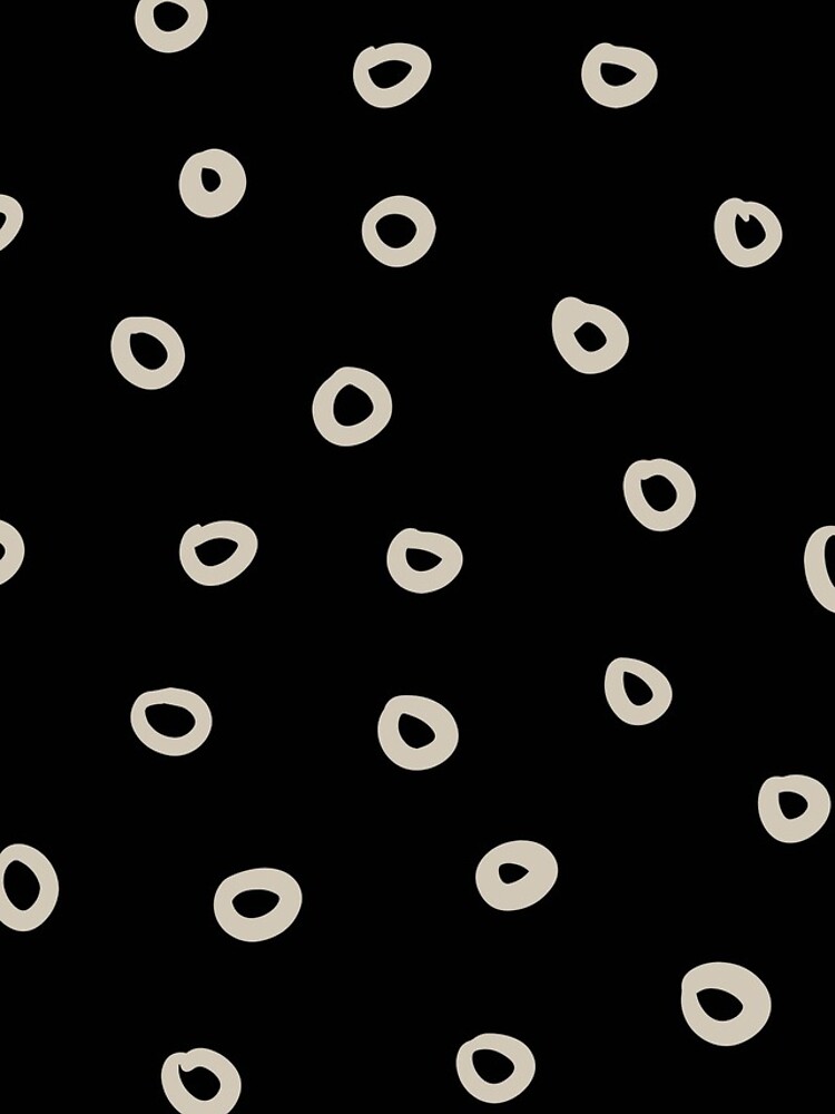 Imagen 5 de 5, Funda de iPhone con la obra Tan and Black Simple Hoop Circle Pattern Coordinates w/ Sherwin Williams 2022 Popular Color Accessible Beige SW 7036, diseñada y vendida por ColorOfTheYears.