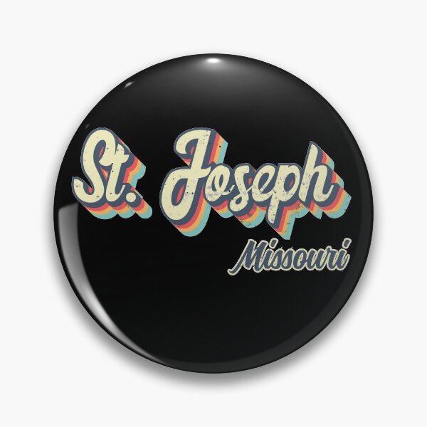 Item preview, St. Joseph City Missouri Retro Vintage 70s rainbow designed and sold by Teelogic.