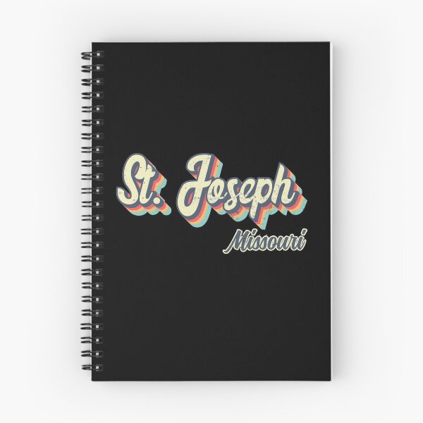 Item preview, St. Joseph City Missouri Retro Vintage 70s rainbow designed and sold by Teelogic.