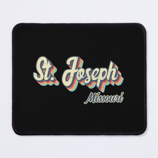 Item preview, St. Joseph City Missouri Retro Vintage 70s rainbow designed and sold by Teelogic.